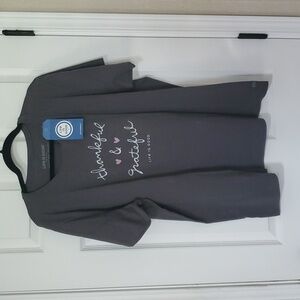 Life is Good Gray Graphic T-Shirt